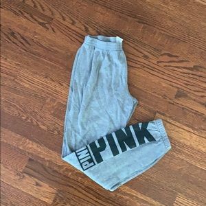 🖤Gray PINK sweatpants 🖤